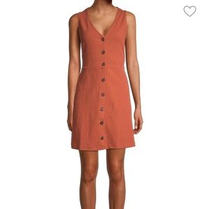 Madewell | Sleeveless Button-Front Mini Dr…